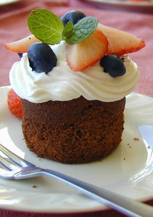 ＊バレンタインにチョコカップケーキ＊-レシピのメイン写真