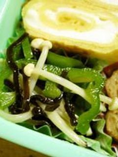 お弁当に◆ピーマンとエノキの塩昆布和え◆-レシピのメイン写真