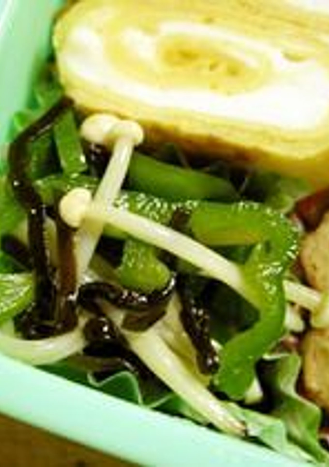 お弁当に◆ピーマンとエノキの塩昆布和え◆-レシピのメイン写真