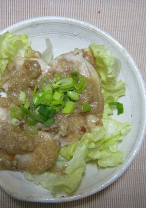 鶏肉のみぞれ煮-レシピのメイン写真