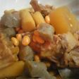 圧力鍋でトロトロ豚なんこつ五目煮