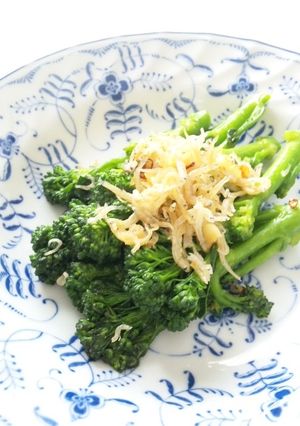 スティックセニョールの*しらすぺペロン-レシピのメイン写真