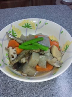 根菜いっぱい 筑前煮-レシピのメイン写真