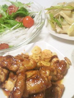 簡単!鶏もも肉ステーキマスタード風味-レシピのメイン写真