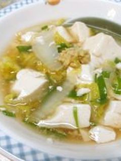 簡単★白菜と豆腐のあんかけ-レシピのメイン写真