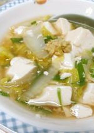 簡単★白菜と豆腐のあんかけ-レシピのメイン写真
