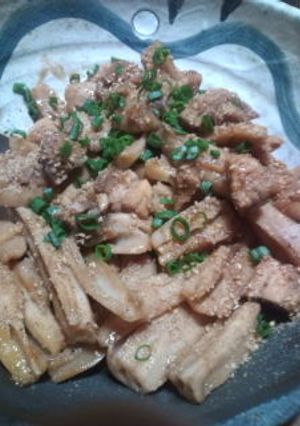シャキシャキ酢鶏蓮根-レシピのメイン写真