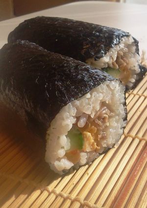 4っの具材で2012も＊恵方巻き♪-レシピのメイン写真