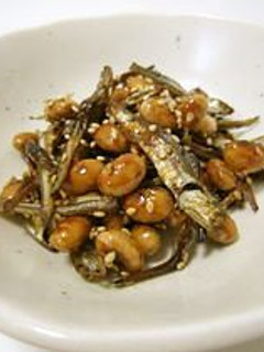 節分豆(炒り大豆)と食べる小魚の甘辛炒め-レシピのメイン写真