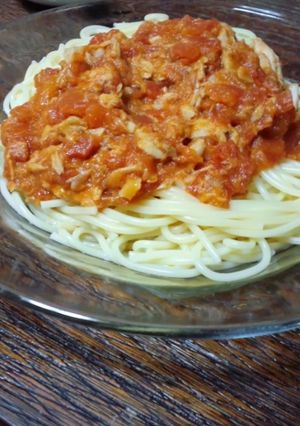 うちの子の好物★ツナトマパスタ♪-レシピのメイン写真