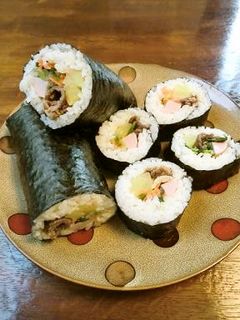 韓国風海苔巻“キムパプ” 恵方巻にも!-レシピのメイン写真