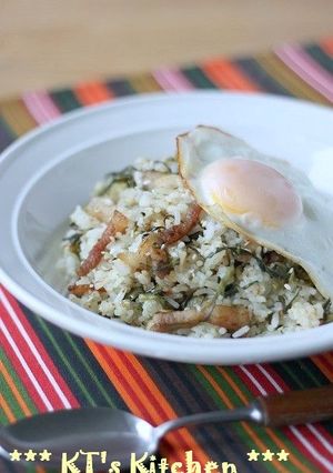 カリカリ豚と高菜のチャーハン-レシピのメイン写真