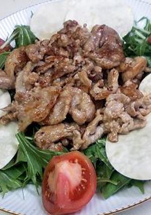 がっつりあっさり　スタミナ豚焼きサラダ-レシピのメイン写真