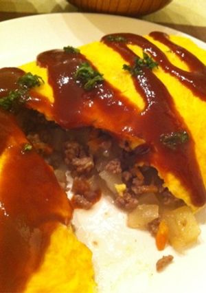 母の味。ジャガ入りオムレツ☆-レシピのメイン写真