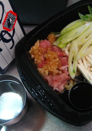 レンジで作る　一人肉うどん-レシピのメイン写真