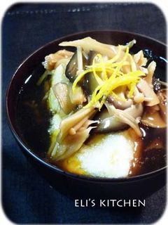 揚げだし豆腐*たっぷりきのこあんかけ*-レシピのメイン写真