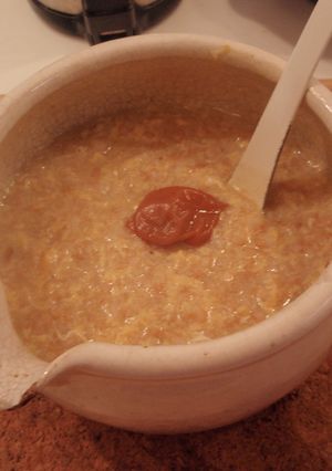 玄米ご飯でたまごがゆ!!!-レシピのメイン写真