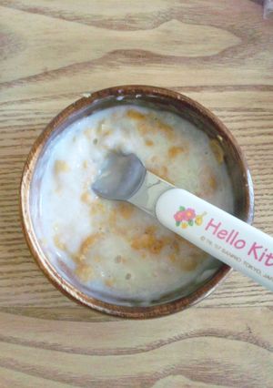 赤ちゃん健康離乳食(中期)ｺｰﾝﾌﾚｰｸ-レシピのメイン写真