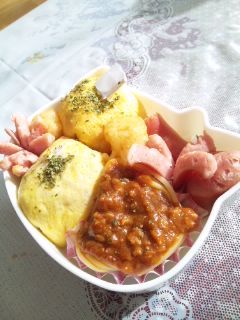 お弁当に☆にんじんオムライス-レシピのメイン写真
