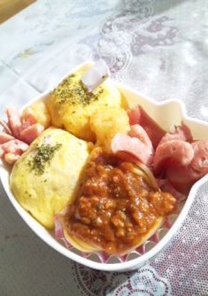 お弁当に☆にんじんオムライス-レシピのメイン写真