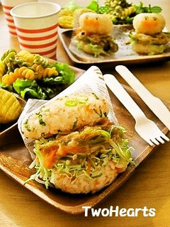 チャンチャン焼き風noライスバ―ガー-レシピのメイン写真