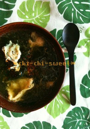 ＊ふわふわお手軽わかめスープ＊-レシピのメイン写真