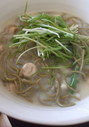 そばＰＡＳＴＡ　豆乳～LUNCHで番外編-レシピのメイン写真