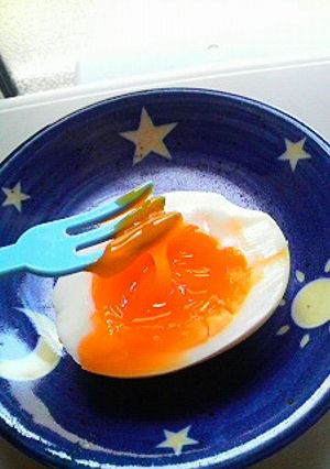 超トロトロ！レンジで簡単半熟ゆで卵-レシピのメイン写真