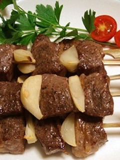 牛肉の串焼き-レシピのメイン写真