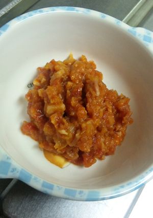 子供向け♪白菜とベーコンのトマト煮-レシピのメイン写真
