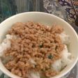 ご飯のお供に豚そぼろ