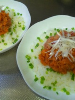 カフェ風サーモンのネギトロ丼-レシピのメイン写真