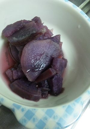 子供向け♪簡単紫芋煮-レシピのメイン写真