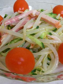 青じそとごまのWドレサラダ-レシピのメイン写真