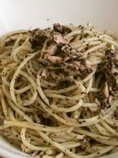 ツナとゆかりのパスタ-レシピのメイン写真