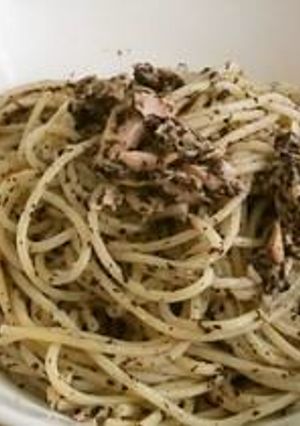 ツナとゆかりのパスタ-レシピのメイン写真