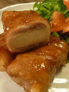 ヘルシィ~おいしぃ~ 巻き巻き高野豆腐-レシピのメイン写真