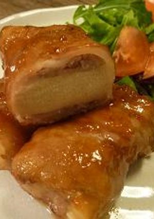 ヘルシィ～おいしぃ～　巻き巻き高野豆腐-レシピのメイン写真