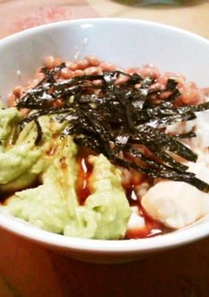 ふわふわ✿アボカド納豆豆腐-レシピのメイン写真