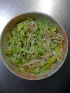 レタスとツナのサラダ-レシピのメイン写真