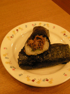 お肉で巻き寿司♪-レシピのメイン写真