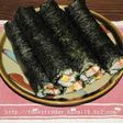 さんまのかば焼きで 簡単恵方巻き