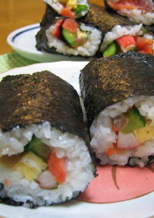 海鮮巻き寿司（恵方巻き）-レシピのメイン写真