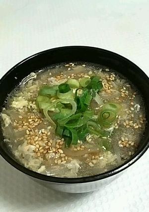 簡単☆もやしと卵の中華スープ-レシピのメイン写真