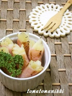余った生ハムでじゃがいもの生ハム焼き-レシピのメイン写真