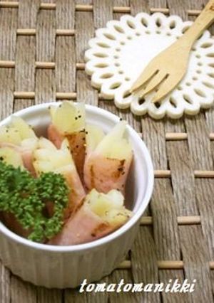 余った生ハムでじゃがいもの生ハム焼き-レシピのメイン写真