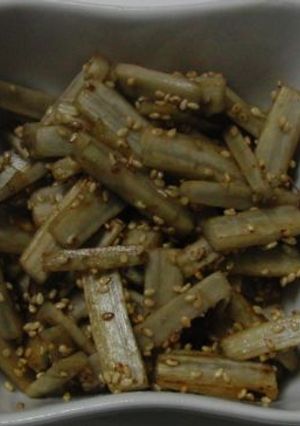 ごぼうごま炒め-レシピのメイン写真