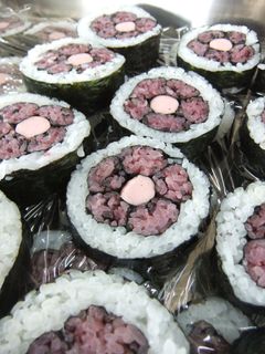 巻き寿司✿お花✿-レシピのメイン写真