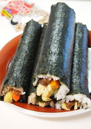 ドレッシングで簡単恵方巻き-レシピのメイン写真