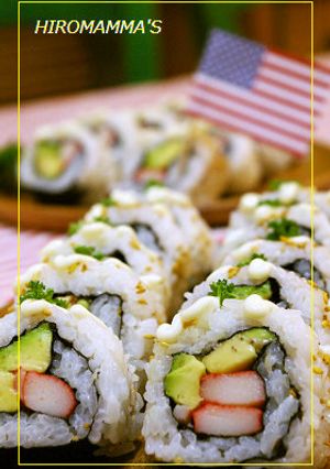カリフォルニアロール-レシピのメイン写真